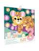 Pochette de Gommettes rondes "Metal" (3-5 ans)