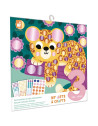 Pochette de Gommettes rondes "Metal" (3-5 ans)