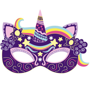 Kit Créatif "Scratch Art Masques de fête" (5-10 ans)