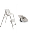 Chaise haute bébé évolutive 2-en-1 en bois Bugaboo Giraffe "Blanc"