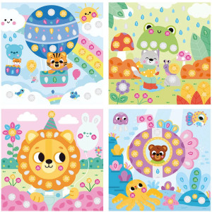 Coffret Créatif "Gros Strass 4 tableaux" (3-5 ans) Janod