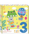 KIt Créatif "Gros Strass 4 tableaux" (3-5 ans)