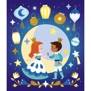 Coffret Créatif "Sables phosphorescents et pailettes Nuit Féérique" (5-10 ans)