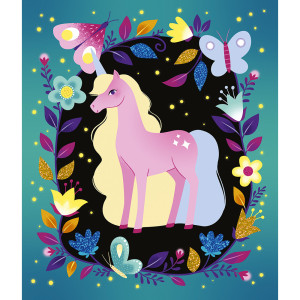 Coffret Créatif "Sables phosphorescents et pailettes Nuit Féérique" (5-10 ans)