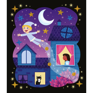 Coffret Créatif "Sables phosphorescents et pailettes Nuit Féérique" (5-10 ans)