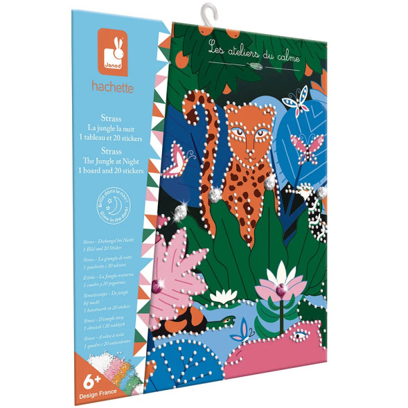 Kit Créatif "Strass la jungle La Nuit" (5-10 ans)