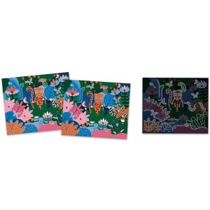 Kit Créatif "Strass la jungle La Nuit" (6-10 ans) Janod