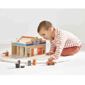 Garage en bois "Ville - Cross Roads" (2-5 ans)
