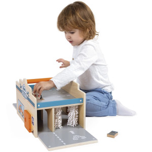 Garage en bois "Ville - Cross Roads" (2-5 ans)