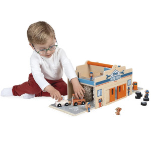Garage en bois "Ville - Cross Roads" (2-5 ans)