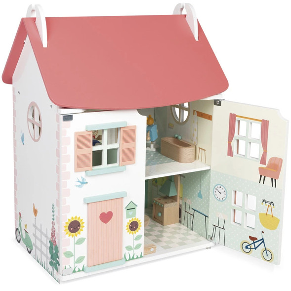 Maison de poupées en bois (3-8 ans)