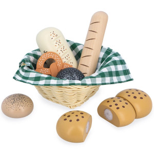 Panier de Boulangerie en bois "Mamie Soleil" (3-8 ans) Janod
