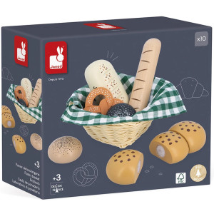 Panier de Boulangerie en bois "Mamie Soleil" (3-8 ans) Janod