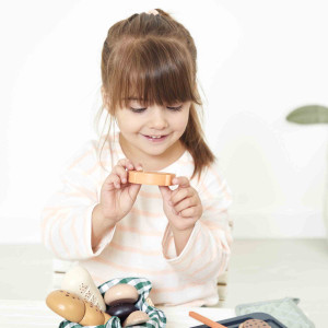 Panier de Boulangerie en bois "Mamie Soleil" (3-8 ans) Janod