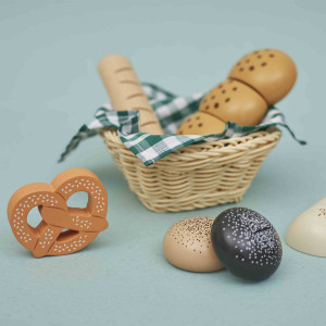 Panier de Boulangerie en bois "Mamie Soleil" (3-8 ans) Janod