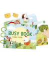 Livre d'activités "Busy-book Ferme" (Français/Anglais) (3-6 ans)