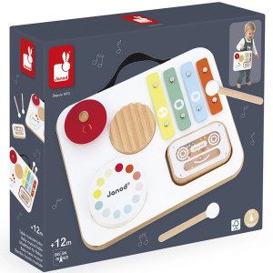 Table musicale en bois "Baby Confetti" (12-36 mois) Janod