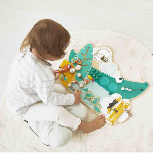 Tableau d'activités en bois Tropik "Croco" (18 mois et +) Janod