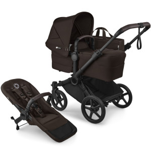 Poussette Bugaboo Donkey 6 Mono "Cocoa Brown"
