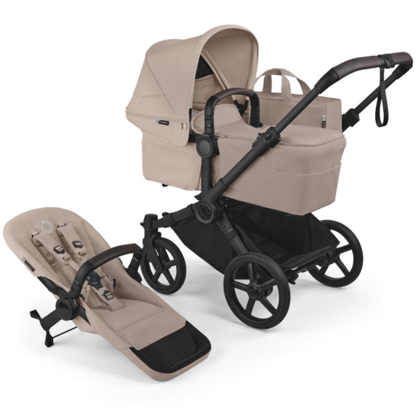  Poussette Bugaboo Donkey 6 Mono "Desert Taupe Melange" (2026)