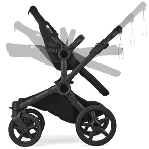 Poussette Bugaboo Donkey 6 Mono "Heritage Black"