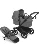  Poussette Bugaboo Donkey 6 Mono "Moon Grey"