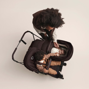 Set d'Extension Complet pour Poussette Bugaboo Donkey 6 "Heritage Black"