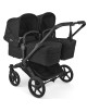 Habillage de Nacelle Complet pour Poussette Bugaboo Donkey 6 Twin "Heritage Black"