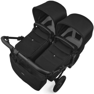 Nabillage de Nacelle Complet pour Poussette Bugaboo Donkey 6 Twin "Heritage Black"