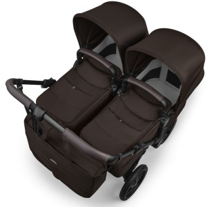 Nabillage de Nacelle Complet pour Poussette Bugaboo Donkey 6 Twin "Cocoa Brown"