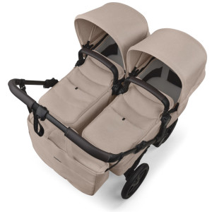 Nabillage de Nacelle Complet pour Poussette Bugaboo Donkey 6 Twin "Desert Taupe Melange"
