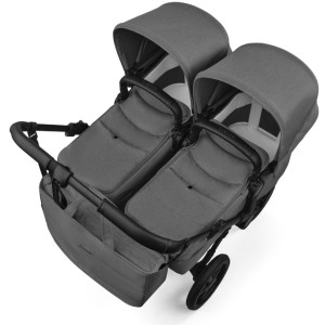 Nabillage de Nacelle Complet pour Poussette Bugaboo Donkey 6 Twin "Moon Grey"