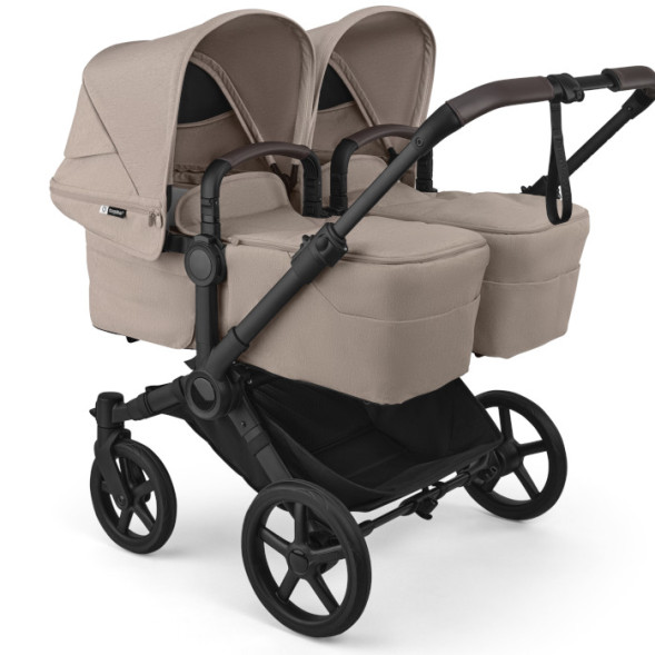  Poussette Bugaboo Donkey 6 Twin "Desert Taupe Melange" (2026)