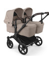  Poussette Bugaboo Donkey 6 Twin "Desert Taupe Melange" (2026)