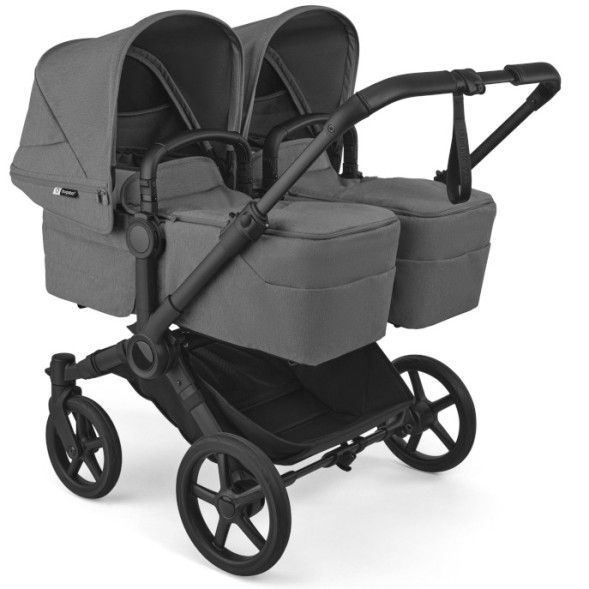  Poussette Bugaboo Donkey 6 Twin "Moon Grey" (2026)