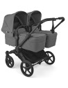  Poussette Bugaboo Donkey 6 Twin "Moon Grey" (2026)