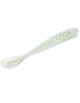 Cuillère bébé en silicone 1er âge "Vert de Gris" (4 mois et +)