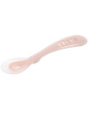 Cuillère bébé en silicone 2e âge "Barbe à Papa" (8 mois et +)