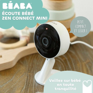 Ecoute-bébé Vidéo Zen Connect Mini "Blanc" Beaba