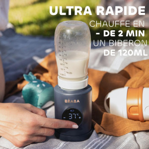 Chauffe Bibebons Milk Nomad "Night Blue" (+ 3 adaptateurs)