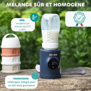 Chauffe Bibebons Milk Nomad "Night Blue" (+ 3 adaptateurs)