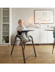 Chaise haute évolutive en bois Bugaboo Giraffe "Bois chaud/Gris"
