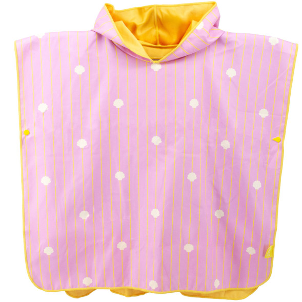 Poncho de plage microfibre enfant "Rose Banane" (1-6 ans)