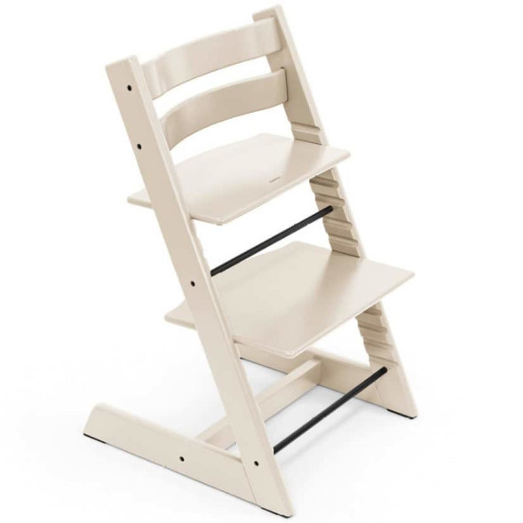 Chaise Haute évolutive en bois de hêtre Tripp Trapp "Vanilla White"  Stokke 