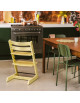 Chaise Haute Tripp Trapp "Lemon Yellow" en bois de hêtre