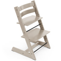 Chaise Haute Tripp Trapp "Gris Cashmere" en bois de hêtre