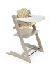 Chaise Haute Tripp Trapp "Gris Cashmere" en bois de hêtre