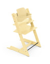 Chaise Haute Tripp Trapp "Lemon Yellow" en bois de hêtre + Baby Set