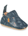 Chaussons bébé en cuir My Blublu "Marine Surf"