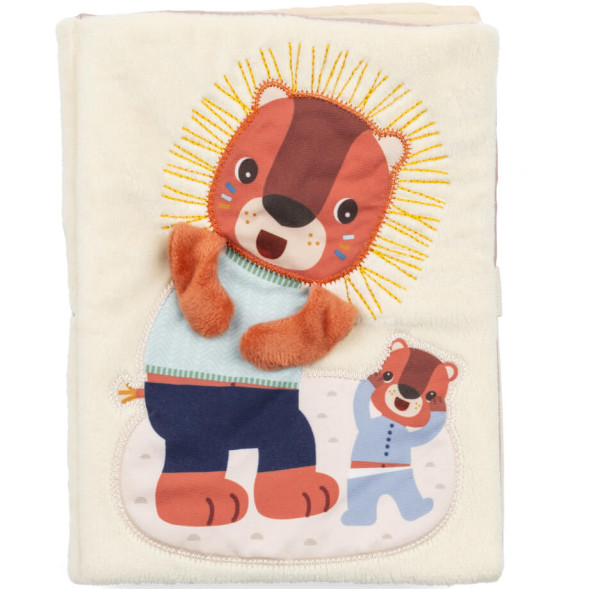 Livre bébé d'éveil en tissu "Jack Cache-Cache" (9 mois et +)